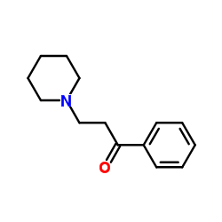 Β-哌啶子基苯丙酮结构式