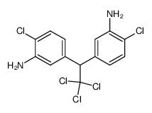 2,2-bis-(3-amino-4-chloro-phenyl)-1,1,1-trichloro-ethane Structure