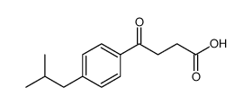 3-(4-异丁基苯甲酰基)丙酸结构式