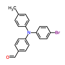 4-[(4-Bromophenyl)(p-tolyl)amino]benzaldehyde Structure