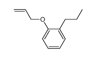 allyl o-(n-propyl)phenyl ether结构式
