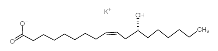 蓖麻油酸单钾结构式