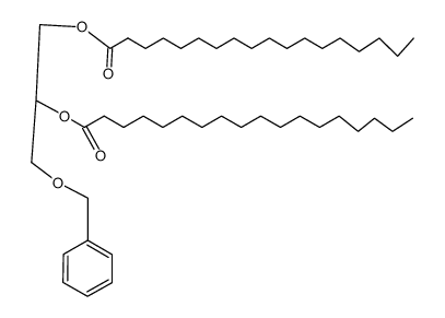 3-O-benzyl-1,2-di-O-stearoyl-rac-glycerol Structure