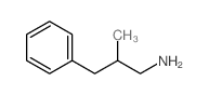 2-甲基-3-苯丙胺结构式