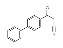 4-苯基苯甲酰基乙腈结构式