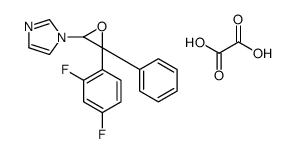 1-[3-(2,4-difluorophenyl)-3-phenyloxiran-2-yl]imidazole,oxalic acid Structure