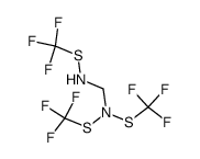 N,N,N'-Tris(trifluormethylthio)methandiamin结构式