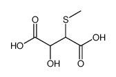 2-hydroxy-3-methylsulfanylbutanedioic acid Structure
