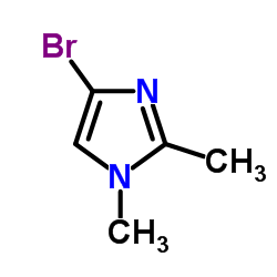4-Bromo-1,2-dimethyl-1H-imidazole Structure