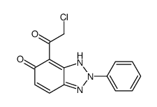 2,1,3-Benzotriazol-5-ol,4-chloroacetyl-2-phenyl- (3CI)结构式