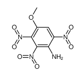 4-methoxy-2,3,6-trinitro-aniline结构式
