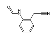 (2-formylamino-phenyl)-acetonitrile Structure