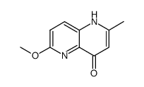 6-methoxy-2-methyl-1H-[1,5]naphthyridin-4-one Structure