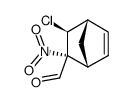 endo-2-nitro-exo-3-chloro-5-norbornene-2-exo-carboxaldehyde Structure