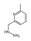 (6-甲基-吡啶-2-基甲基)-肼结构式