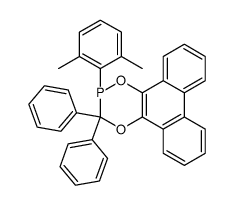2-(2,6-dimethylphenyl)-3,3-diphenyl-2,3-dihydrophenanthro[9,10-e][1,4,2]dioxaphosphinine Structure