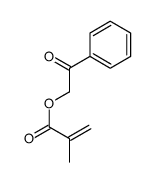phenacyl 2-methylprop-2-enoate结构式