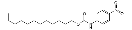 dodecyl N-(4-nitrophenyl)carbamate结构式