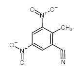 2-CYANO-4,6-DINITRO-1-METHYLBENZENE structure