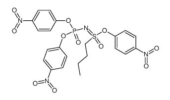 N--butan-sulfonimidsaeure-(1)-<4-nitro-phenylester> Structure