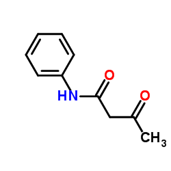 3-Oxo-N-phenylbutanamide Structure