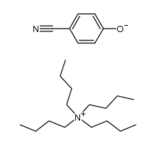 Tetrabutylammonium 4-cyanophenate Structure