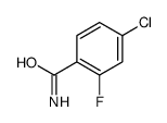 4-氯-2-氟苯甲酰胺结构式