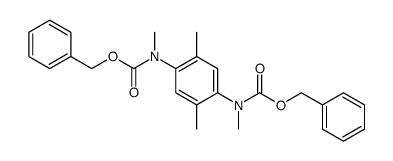 1,4-bis<(benzyloxycarbonyl)methylamino>-2,5-dimethylbenzene Structure