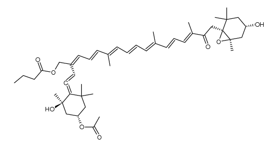 BUT-FUCOXANTHIN, 19'-(SH) Structure