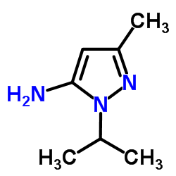 1-Isopropyl-3-methyl-1H-pyrazol-5-amine picture