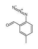 2-azido-5-methylbenzaldehyde Structure