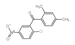 (2-chloro-5-nitrophenyl)-(2,4-dimethylphenyl)methanone Structure