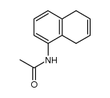 1-acetamido-5,8-dihydronaphthalene结构式