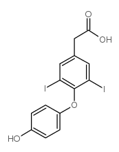 3,5-二碘-THYRO乙酸结构式