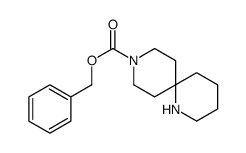 1,9-二氮杂螺[5.5]十一烷-9-羧酸苄酯结构式