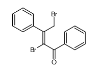 2,4-dibromo-1,3-diphenylbut-2-en-1-one结构式