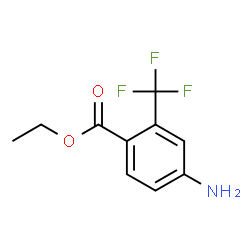 ethyl 4-amino-2-(trifluoromethyl)benzoate Structure