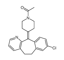 N-乙酰去氯雷他定结构式