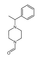 1-(α-Phenylethyl)-4-formylpiperazine结构式