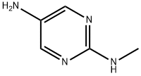 N2-甲基嘧啶-2,5-二胺结构式