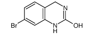 7-溴-3,4-二氢喹唑啉-2(1H)-酮结构式