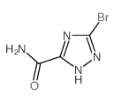 5-溴-1H-1,2,4-噻唑-3-羧酰胺结构式