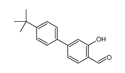 4-(4-tert-butylphenyl)-2-hydroxybenzaldehyde结构式
