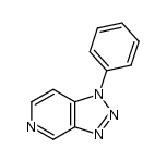 1-phenyl-1H-[1,2,3]triazolo[4,5-c]pyridine结构式