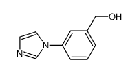 (3-(1H-imidazol-1-yl)phenyl)methanol Structure