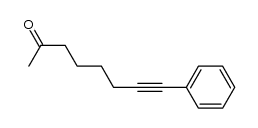 8-phenyl-7-octyn-2-one结构式