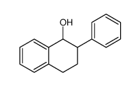 trans-2-Phenyl-1,2,3,4-tetrahydro-1-naphthol Structure