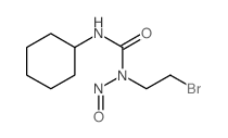 Urea, 1- (2-bromoethyl)-3-cyclohexyl-1-nitroso- Structure