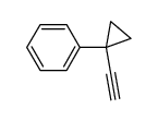 (1-Ethynyl-cyclopropyl)-benzene Structure