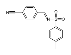 N-[(4-cyanophenyl)methylidene]-4-methylbenzenesulfonamide Structure